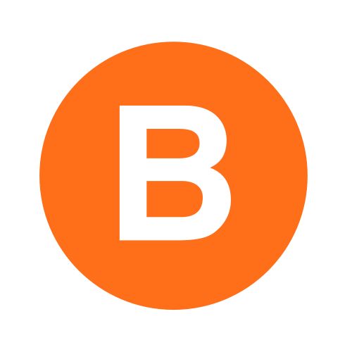 B train subway logo