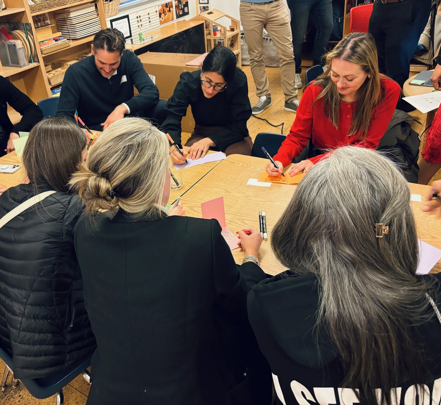 parents writing to their children